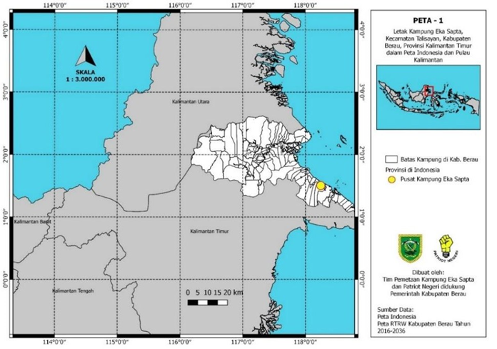 Gambar Informasi Pemerintahan Kampung Geografi Kampung